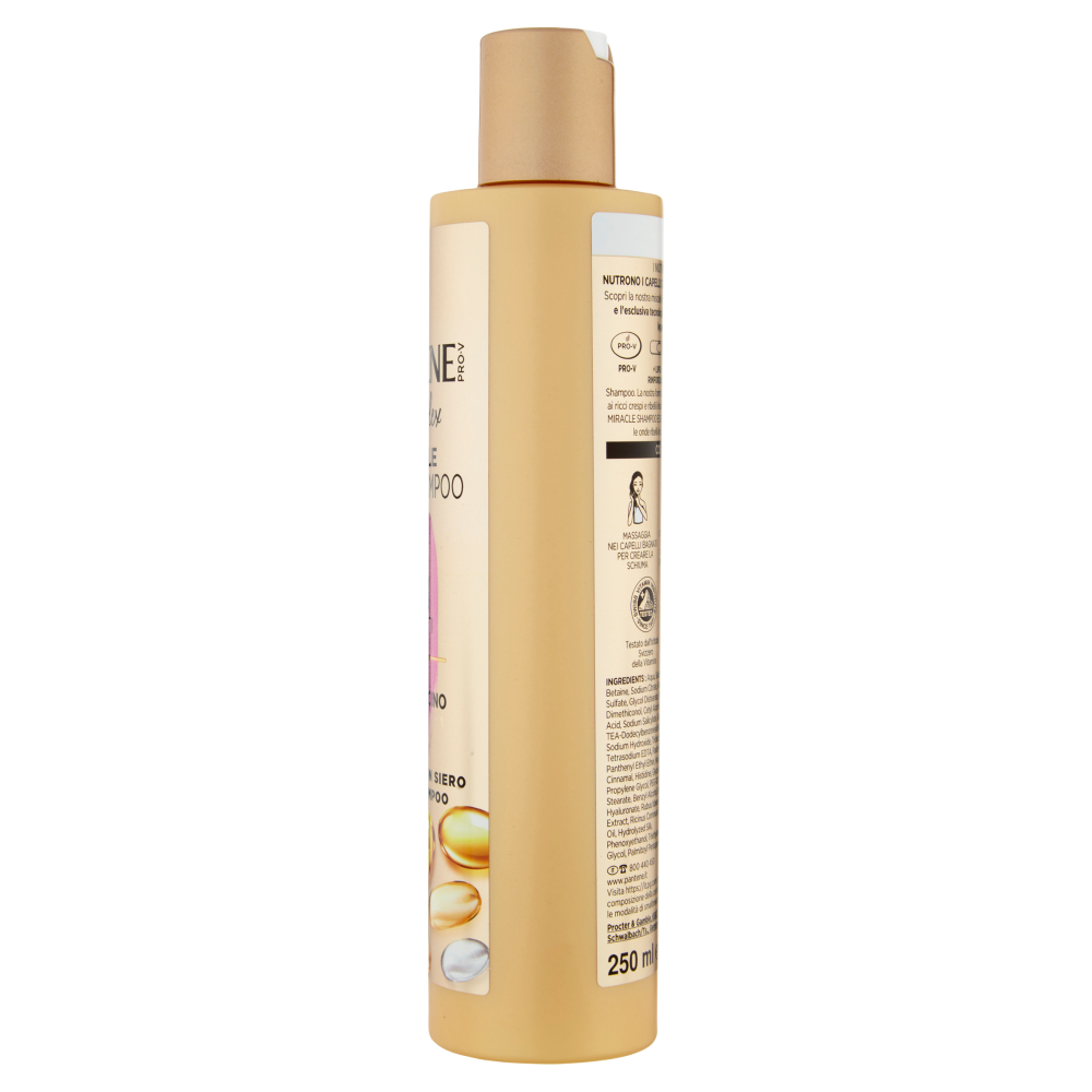 Pantene Pro-V Nutri-plex Miracle Serum Shampoo Ricci Perfetti 250 ml