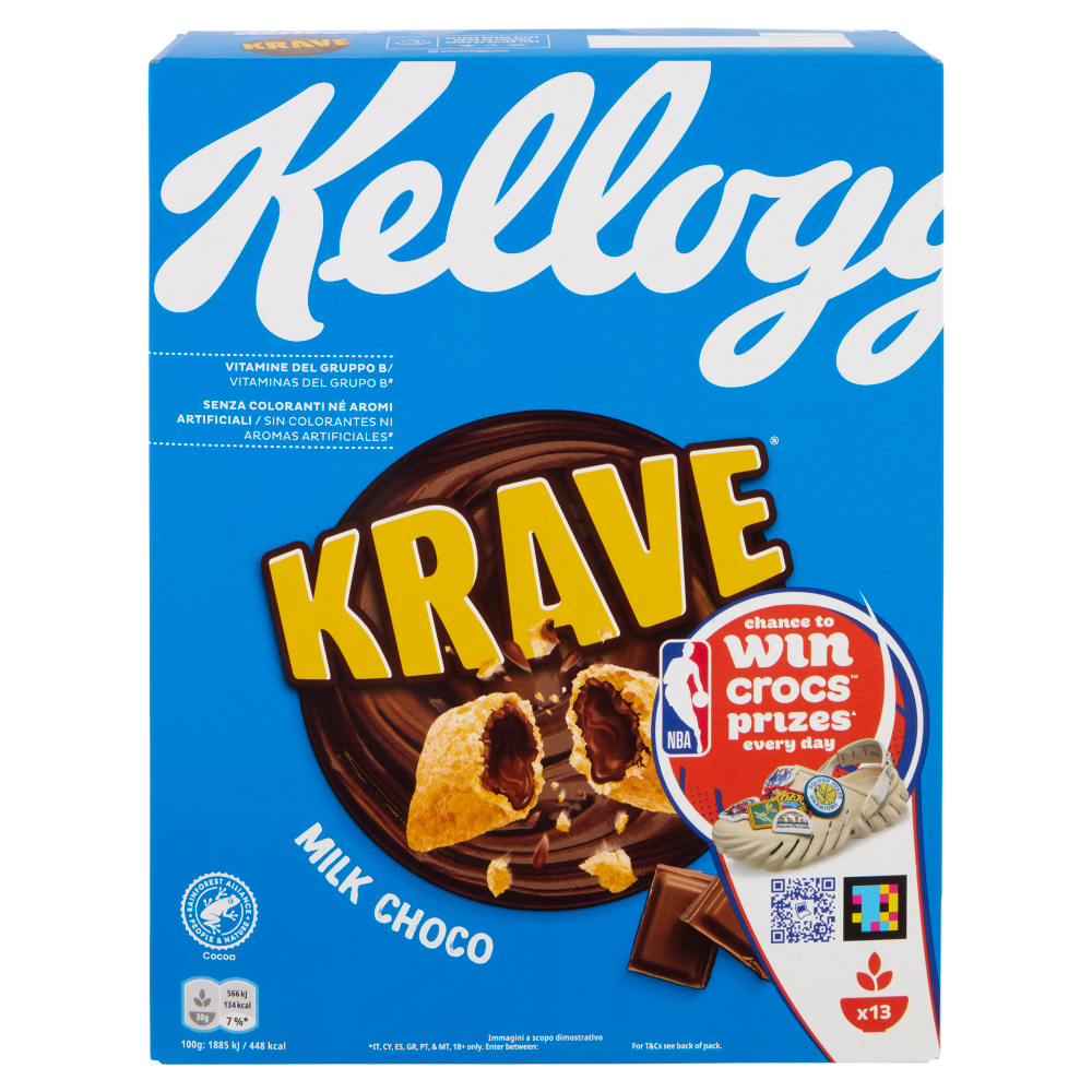Kellogg's Krave Milk Choco 410 g