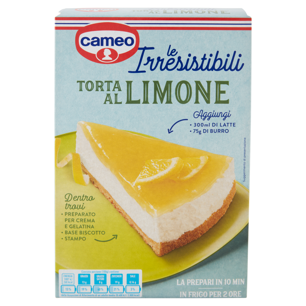 cameo le Irresistibili Torta al Limone 295 g