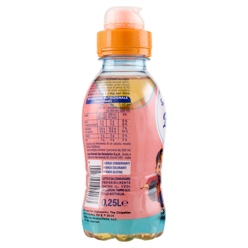 San Benedetto Baby Thè Pesca Deteinato P&P 0,25L
