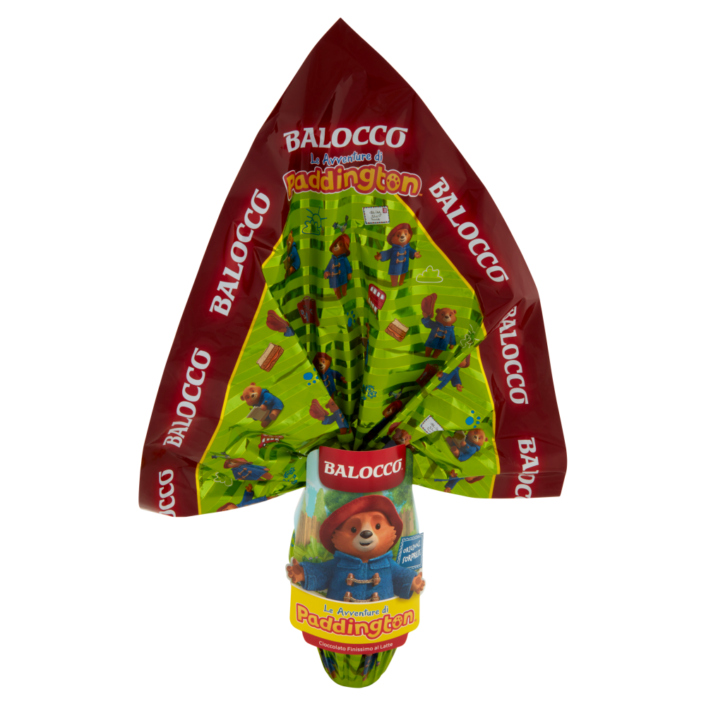 Balocco Uovo di Cioccolato Finissimo al Latte le Avventure di Paddington 150 g