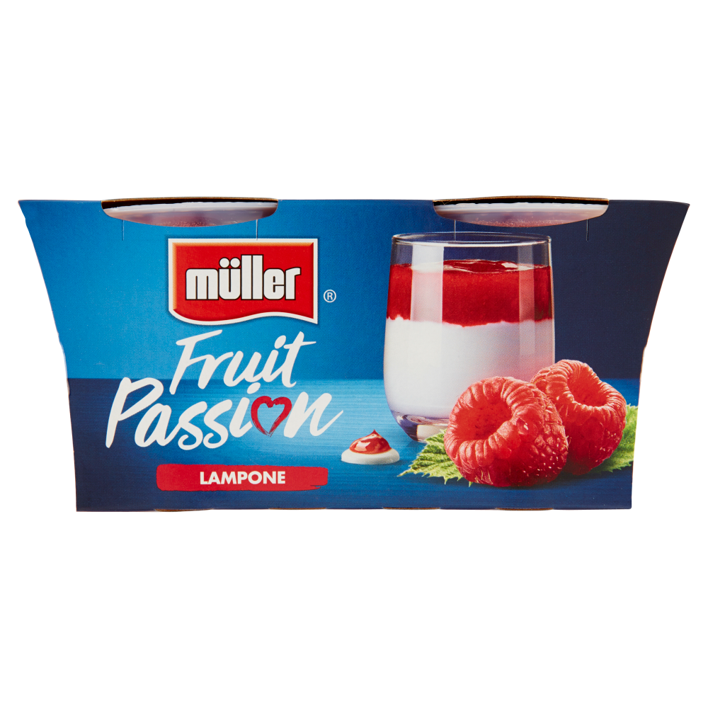 m&uuml;ller Fruit Passion Lampone 2 x 125 g