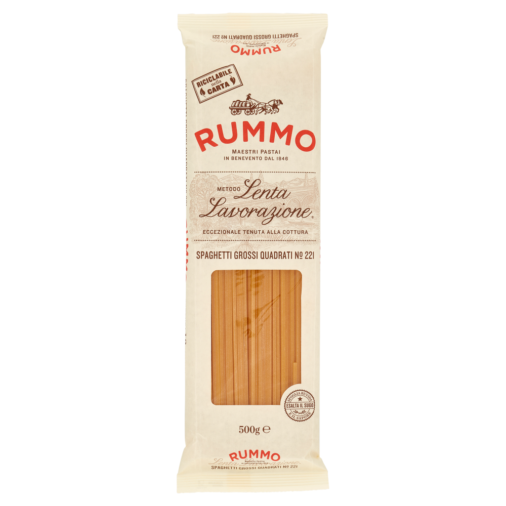 Rummo Spaghetti Grossi Quadrati N° 221 500 g