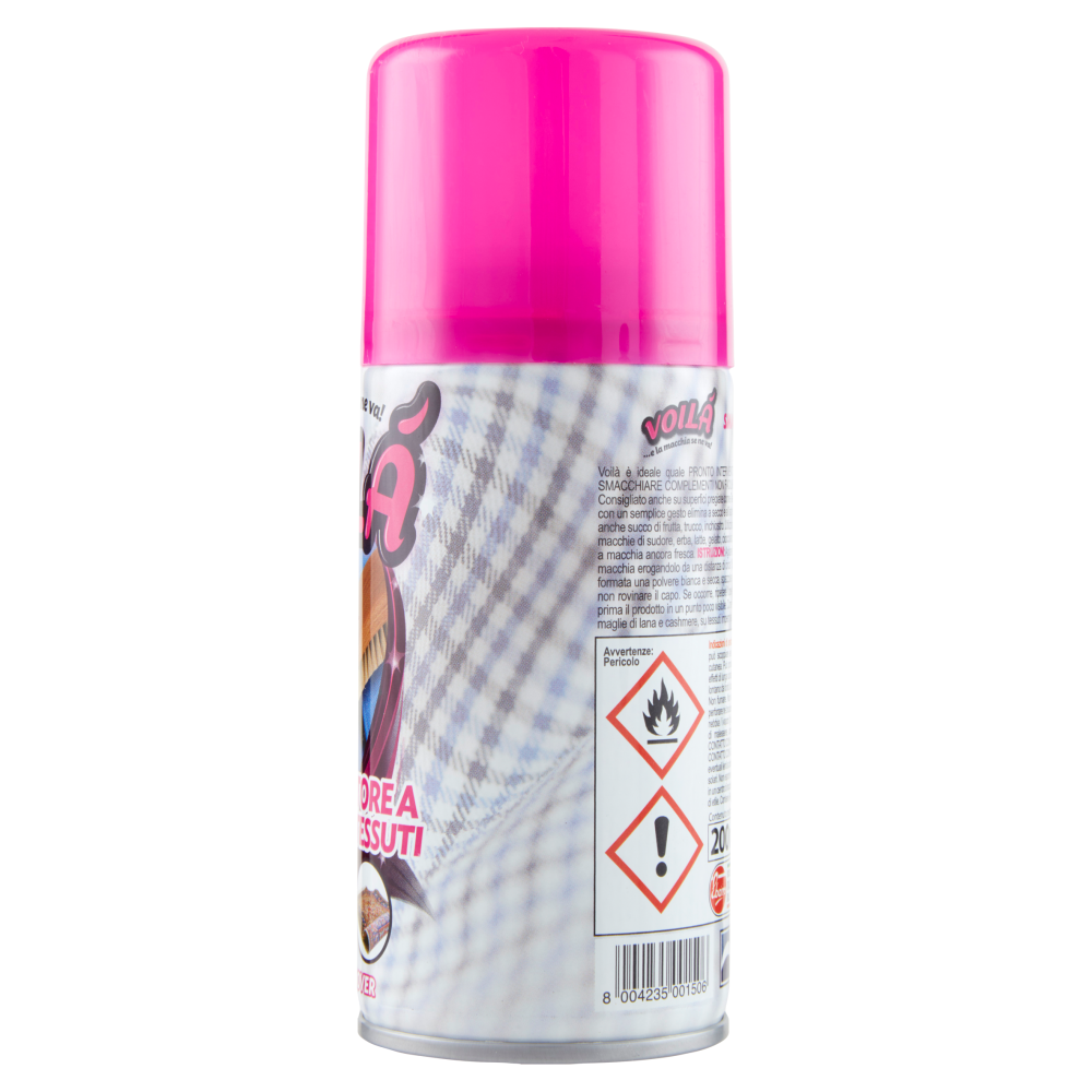 Voilà Smacchiatore a Secco per Tessuti 200 ml