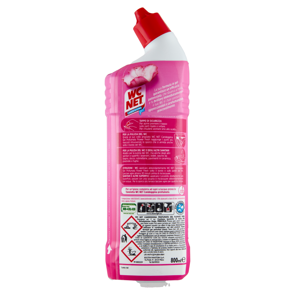 WC Net Candeggina gel Profumata Flower Fresh 800 ml