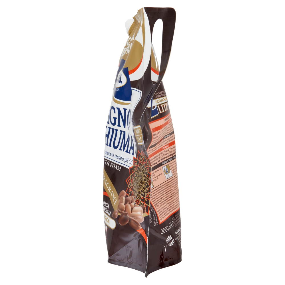 milmil Bagno Schiuma Argan Oil Fragrance Ricarica Universale Ecologica 2 Litri