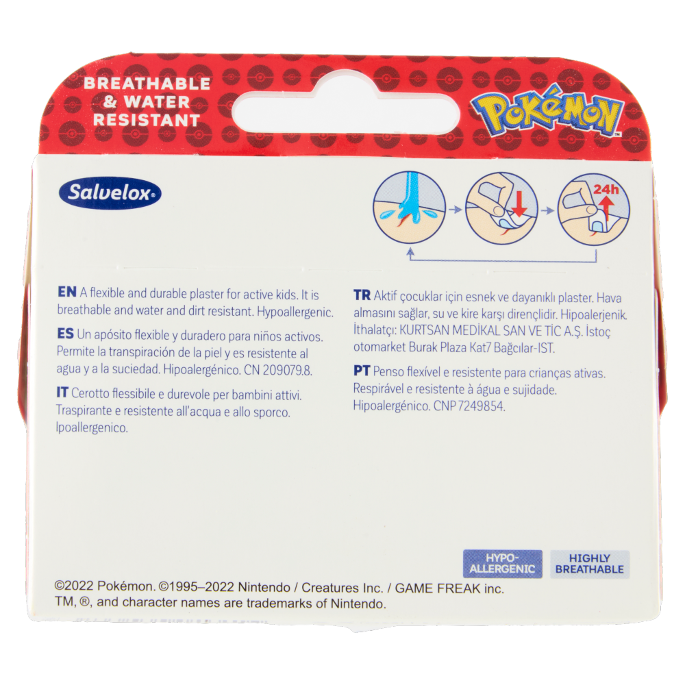 Salvelox Pok&eacute;mon 20 pz