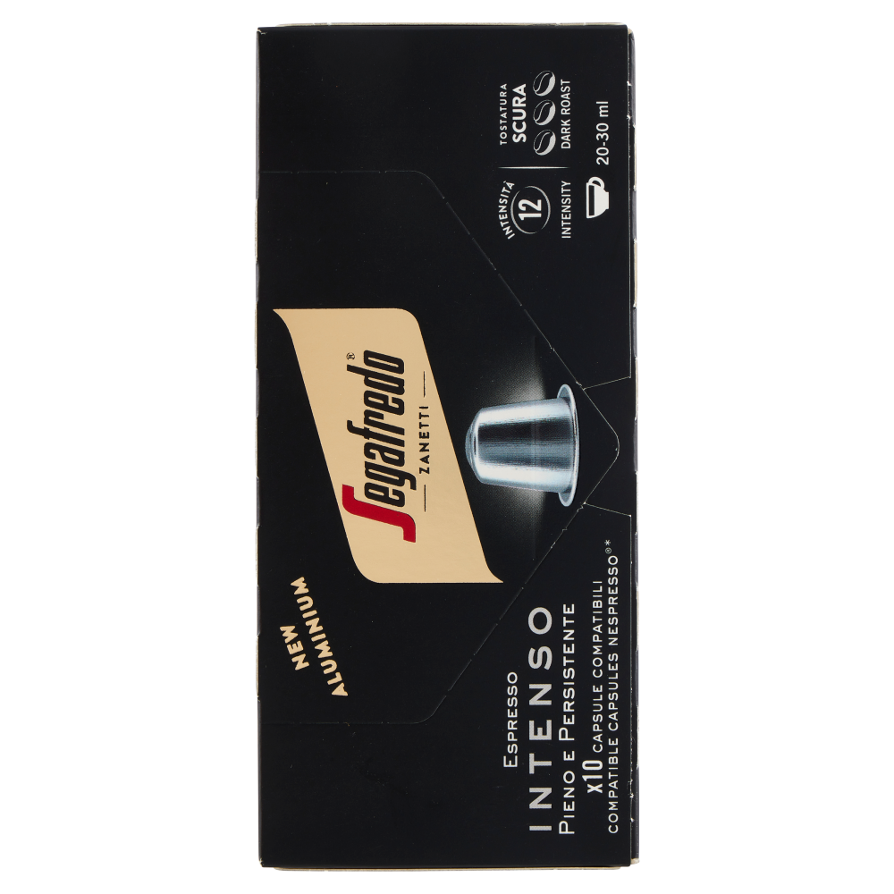 Segafredo Zanetti Espresso Intenso 10 Capsule Compatibili Nespresso* 51 g