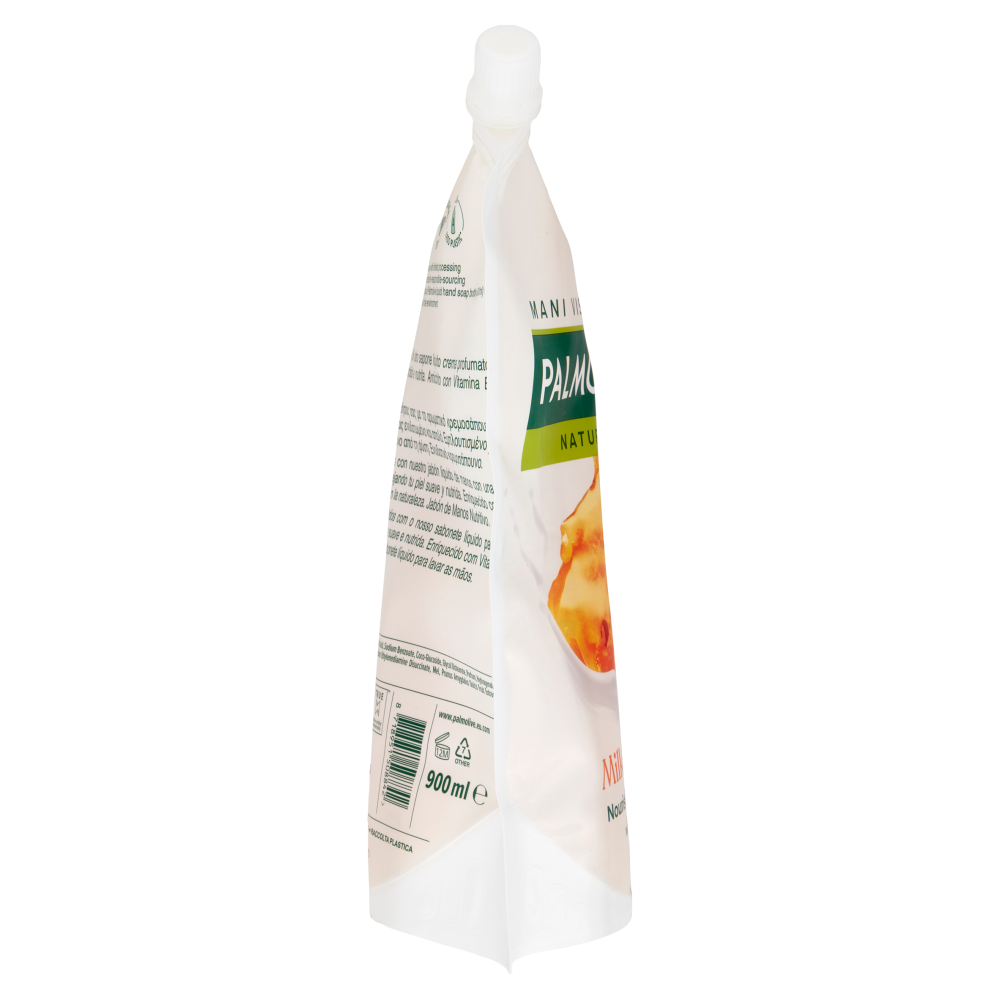 Palmolive ricarica sapone liquido mani Naturals Latte e Miele 900 ml
