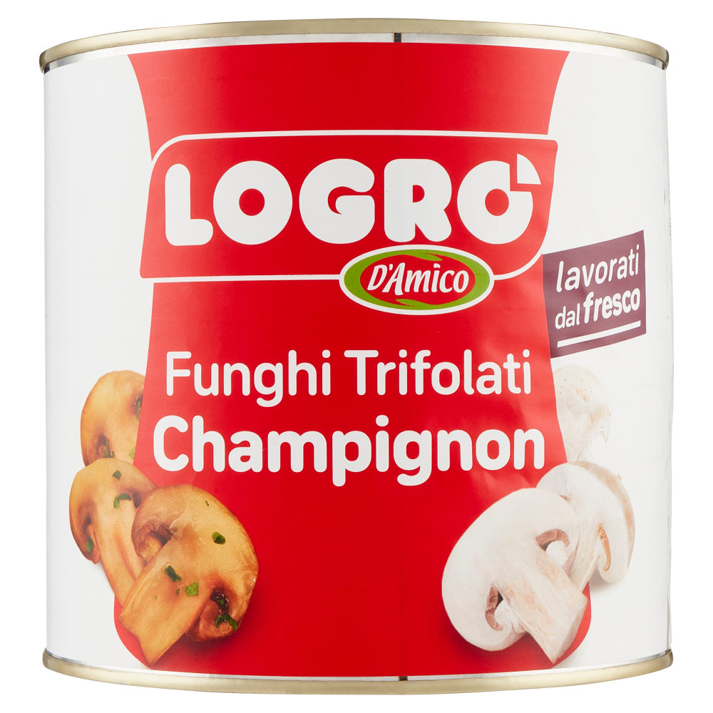 Logrò Funghi Trifolati Champignon 2400 g