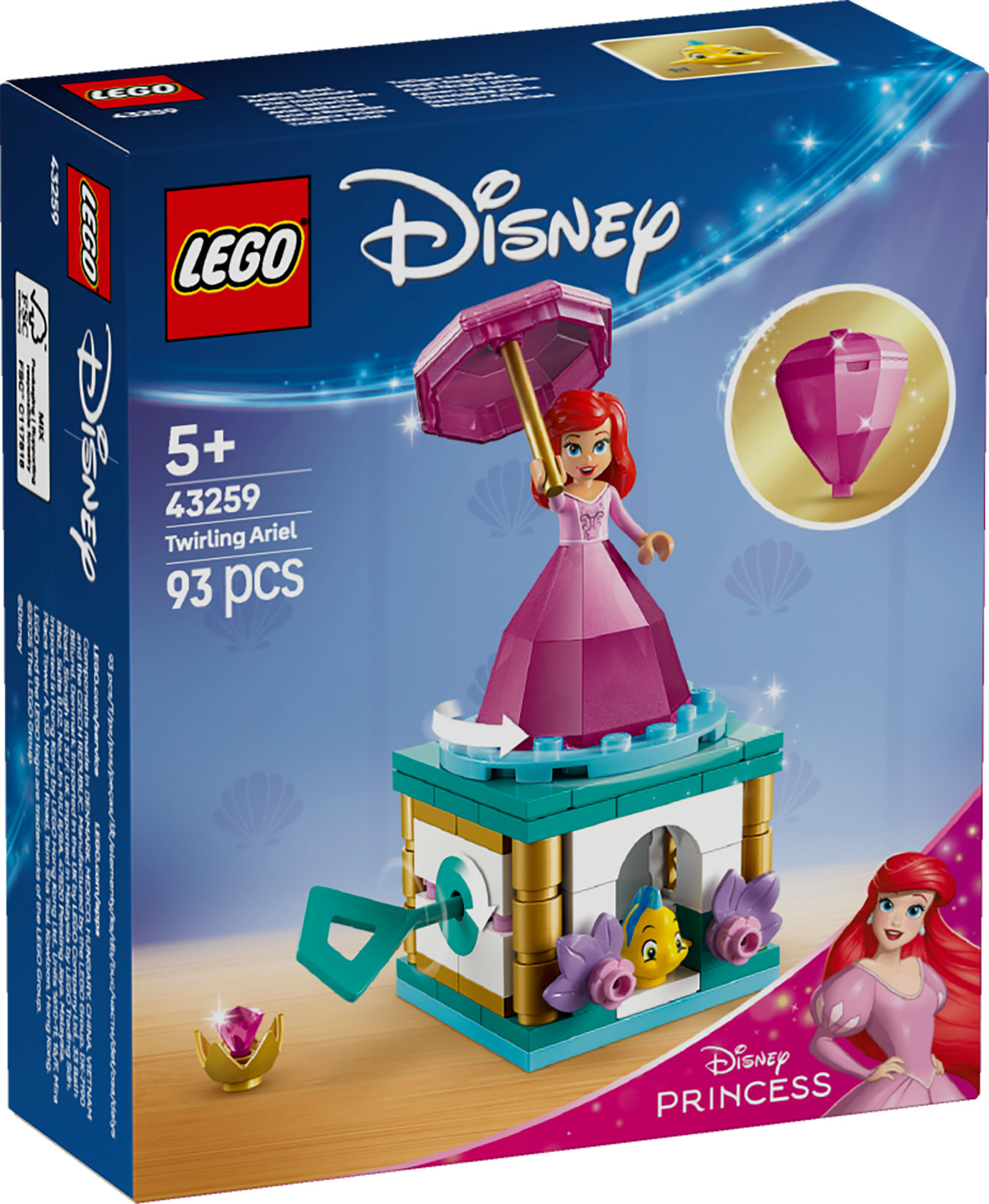 LEGO Disney Princess Ariel ballerina