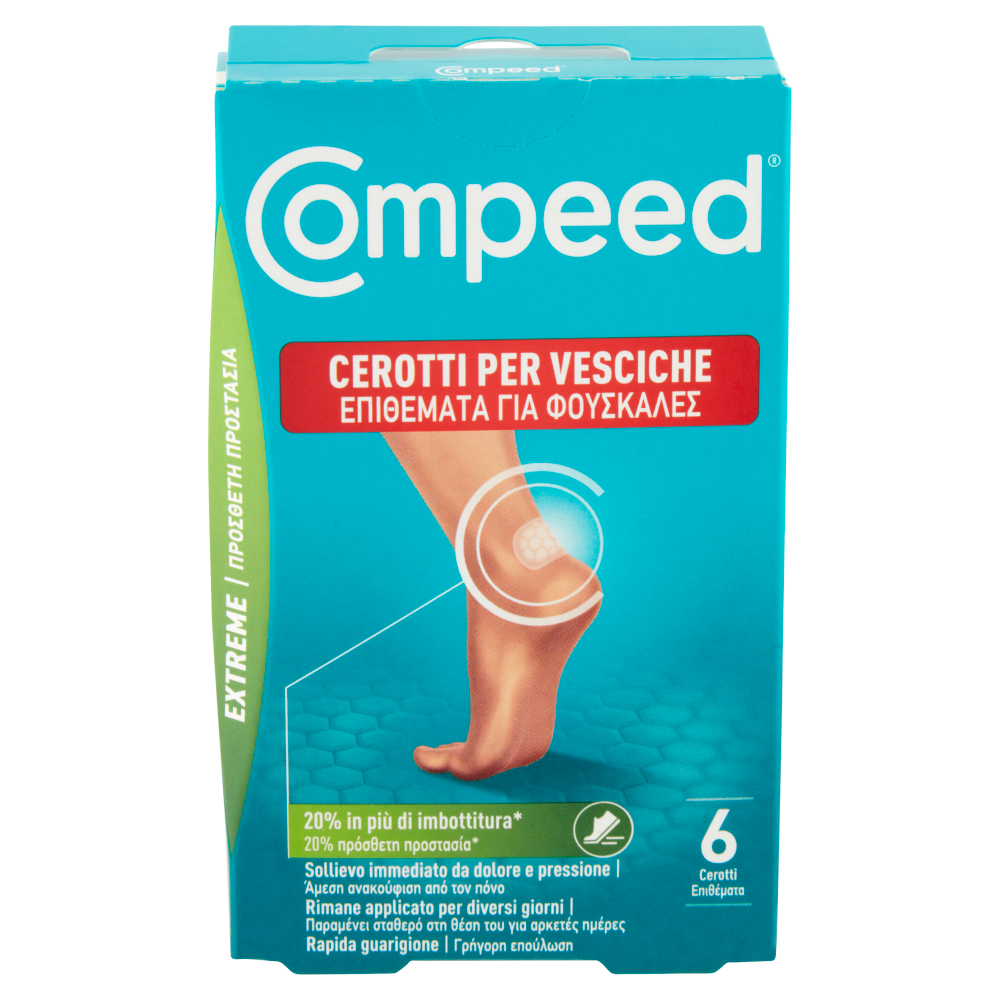 Compeed Cerotti per Vesciche Extreme 6 pz