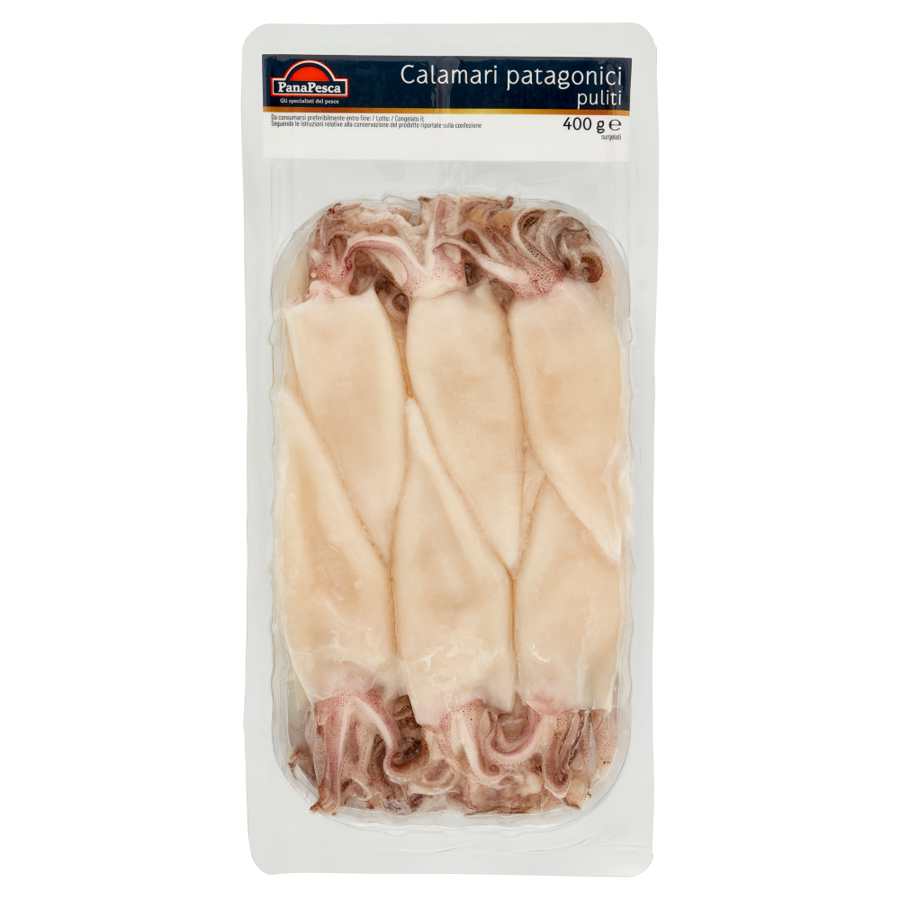 PanaPesca Calamari patagonici puliti surgelati 400 g