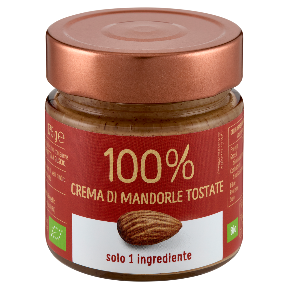 Euro Company 100% Crema di Mandorle Tostate Bio 175 g