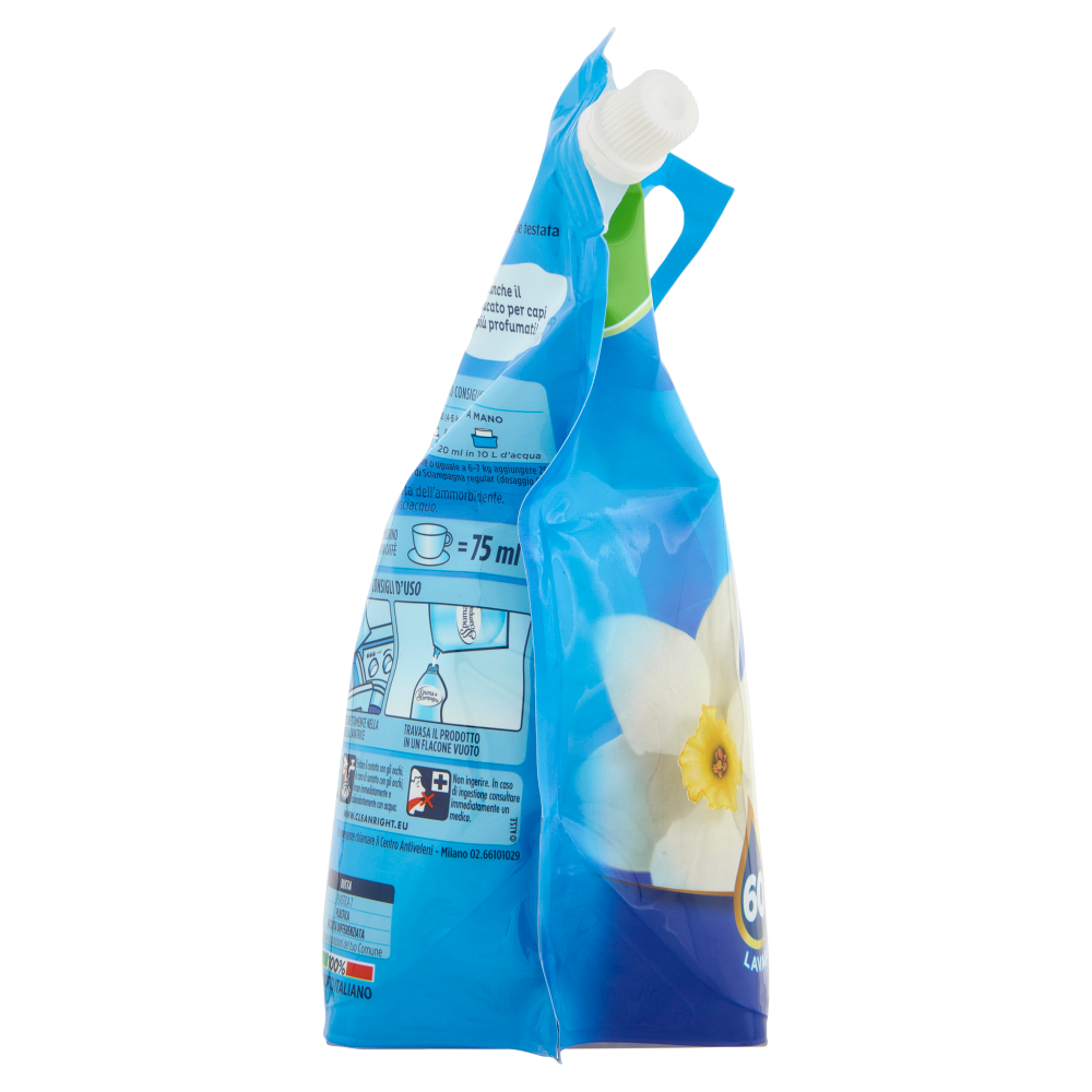 Spuma di Sciampagna Ammorbidente Concentrato Fresca Rugiada Ecoricarica 1200 ml