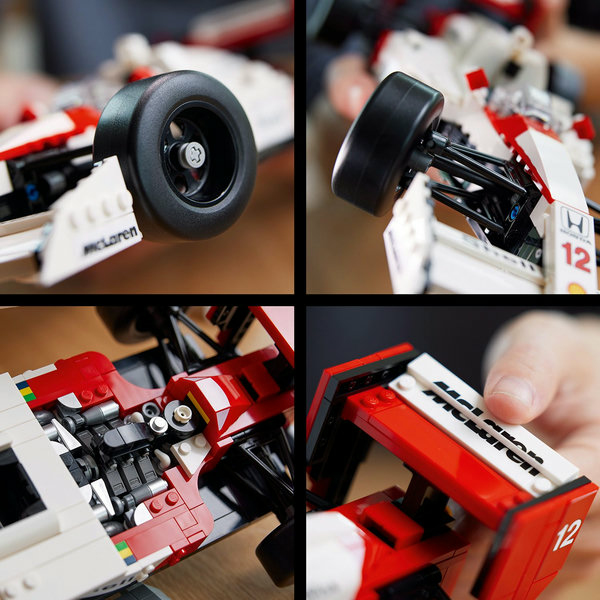 LEGO ICONS McLaren MP4/4 e Ayrton Senna