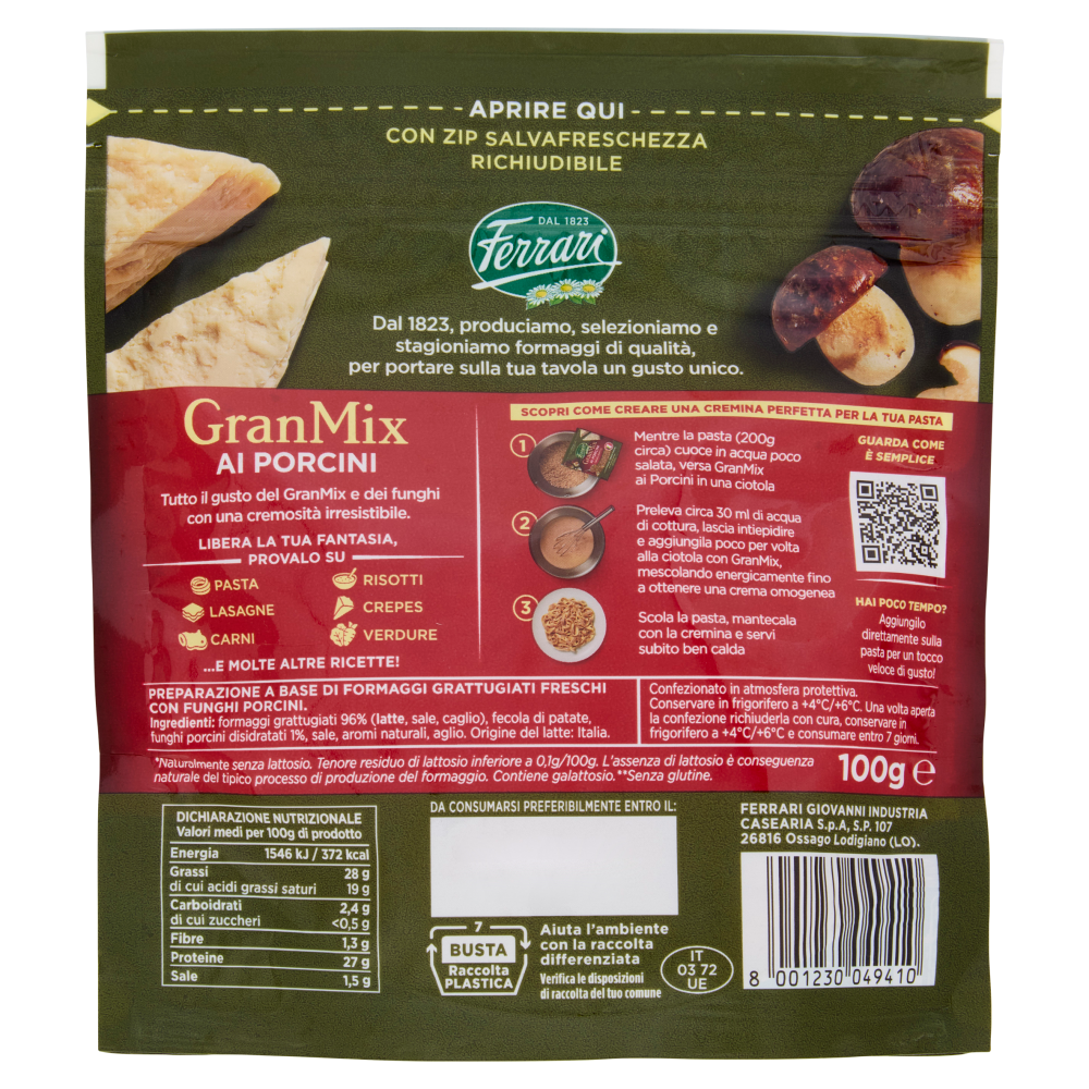 Ferrari GranMix ai Porcini 100 g