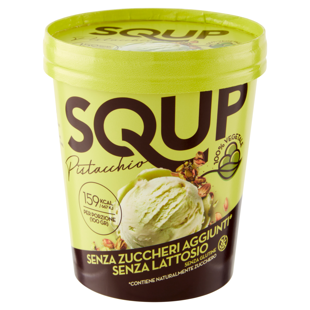 Squp Gelato 100% Vegetale Pistacchio 300 g