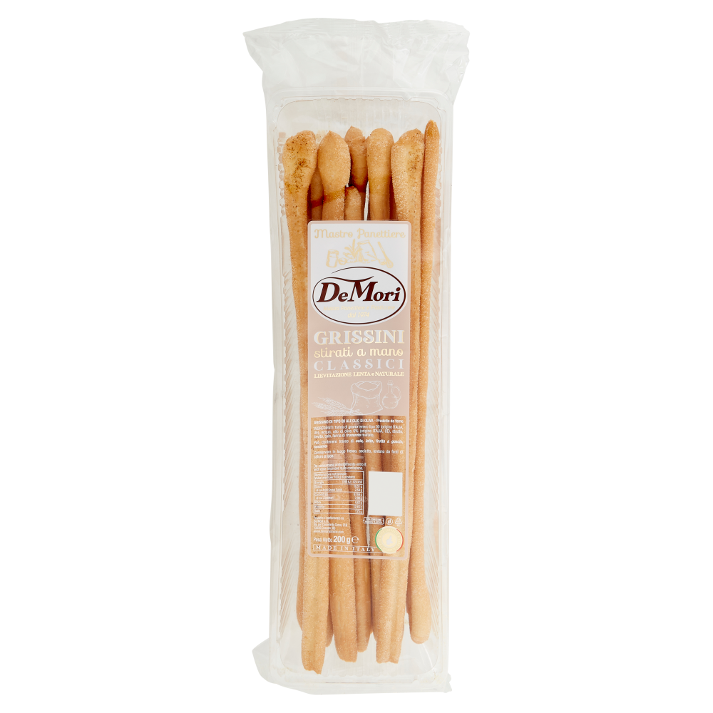 De Mori Grissini stirati a mano Classici 200 g