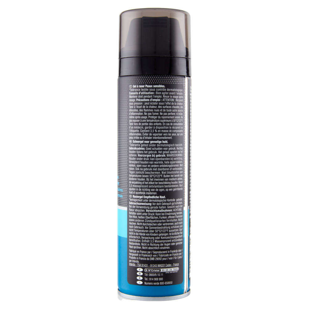 Carrefour Men Gel Sensitive Gel da barba 200 ml