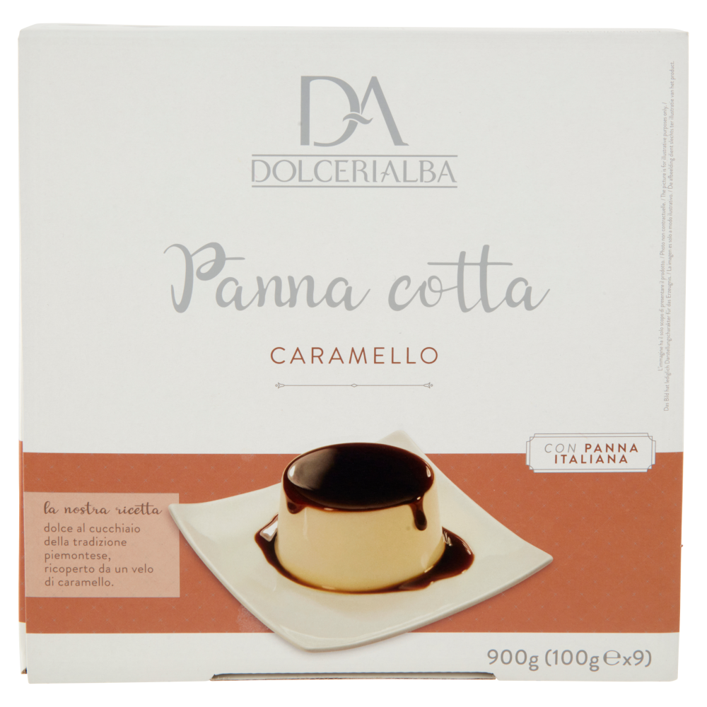 Dolcerialba Panna cotta Caramello 9 x 100 g
