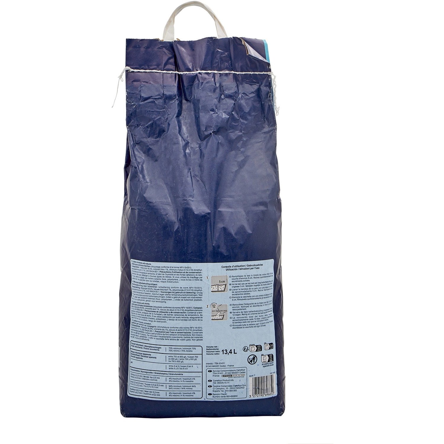 Carrefour Lettiera Min Hygiene 13,4l Crf