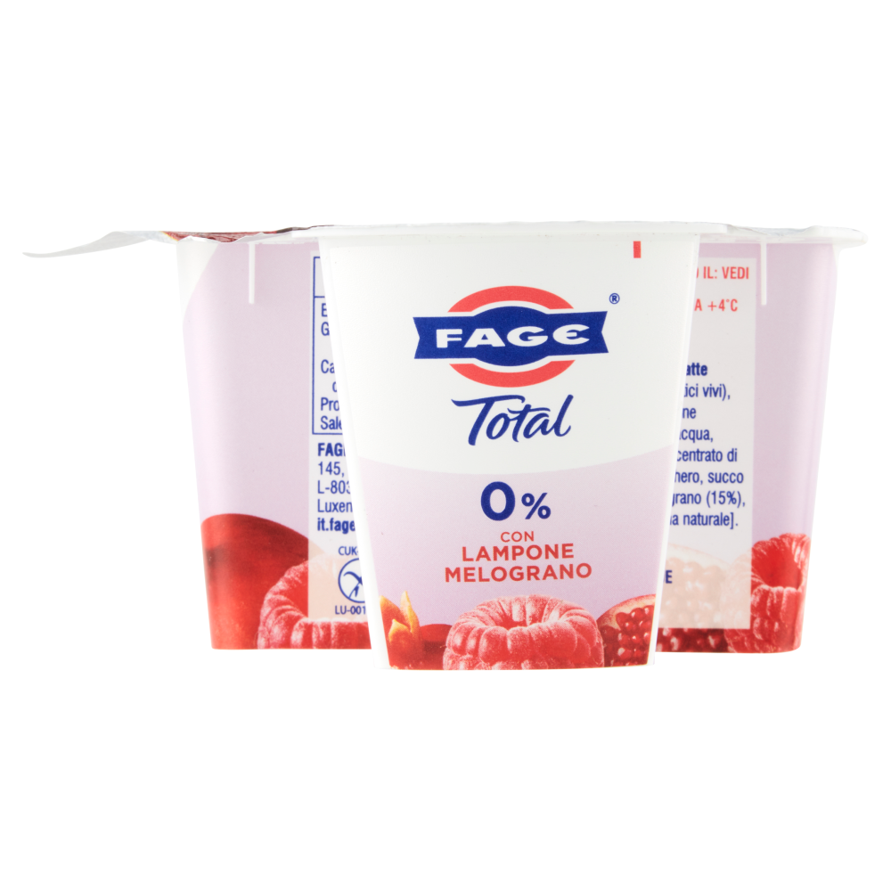 Fage Total 0% Grassi con Lampone Melograno 150 g