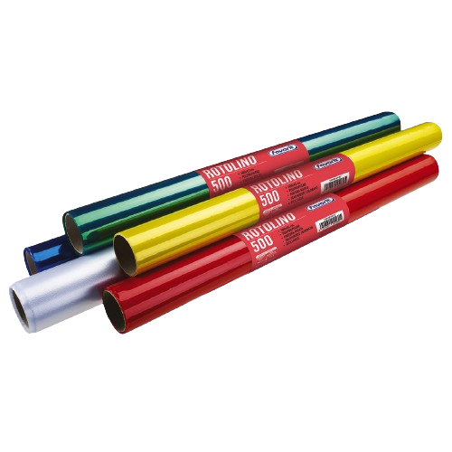 Favorit 100501037 copertina per libro e rivista Blu, Verde, Rosso, Trasparente, Giallo