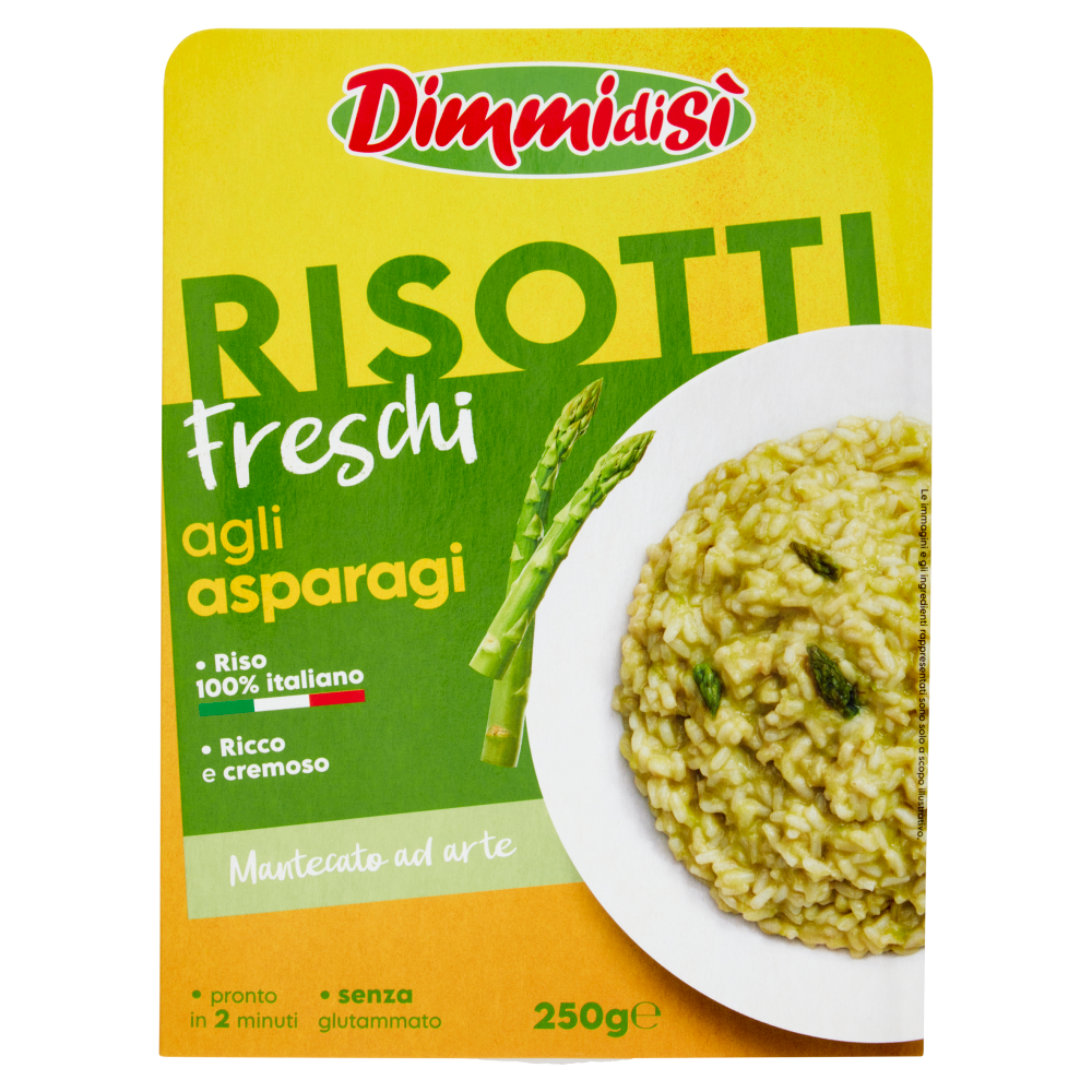 DimmidiSì Risotti freschi agli asparagi 250 g