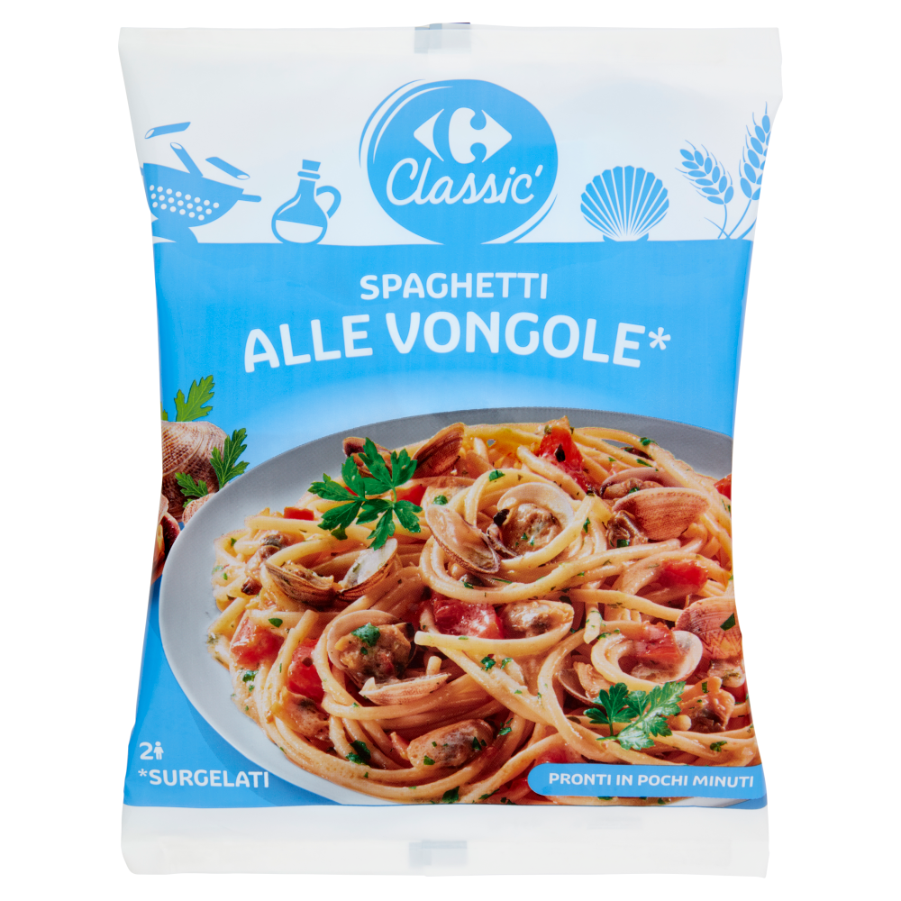 Carrefour Classic Spaghetti alle Vongole Surgelati 550 g