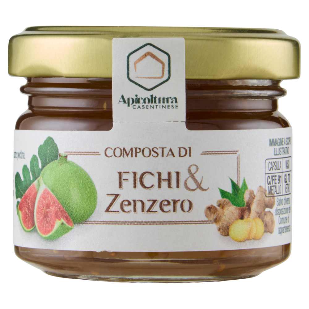 Apicoltura Casentinese Composta di Fichi & Zenzero 65 g