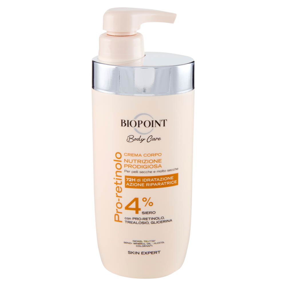 Biopoint Body Care Pro-retinolo Crema Corpo Nutrizione Prodigiosa 500 ml