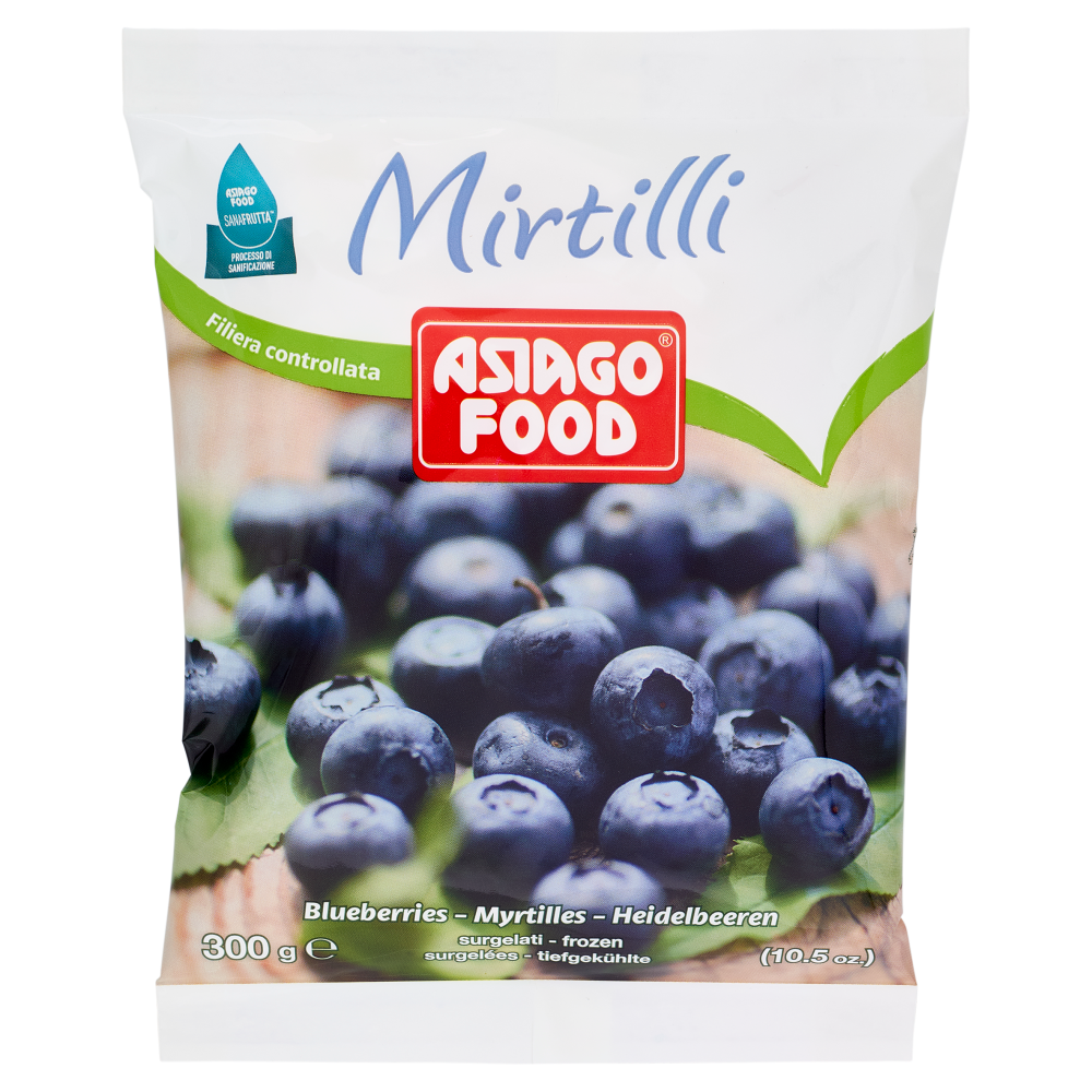 Asiago Food Mirtilli surgelati 300 g