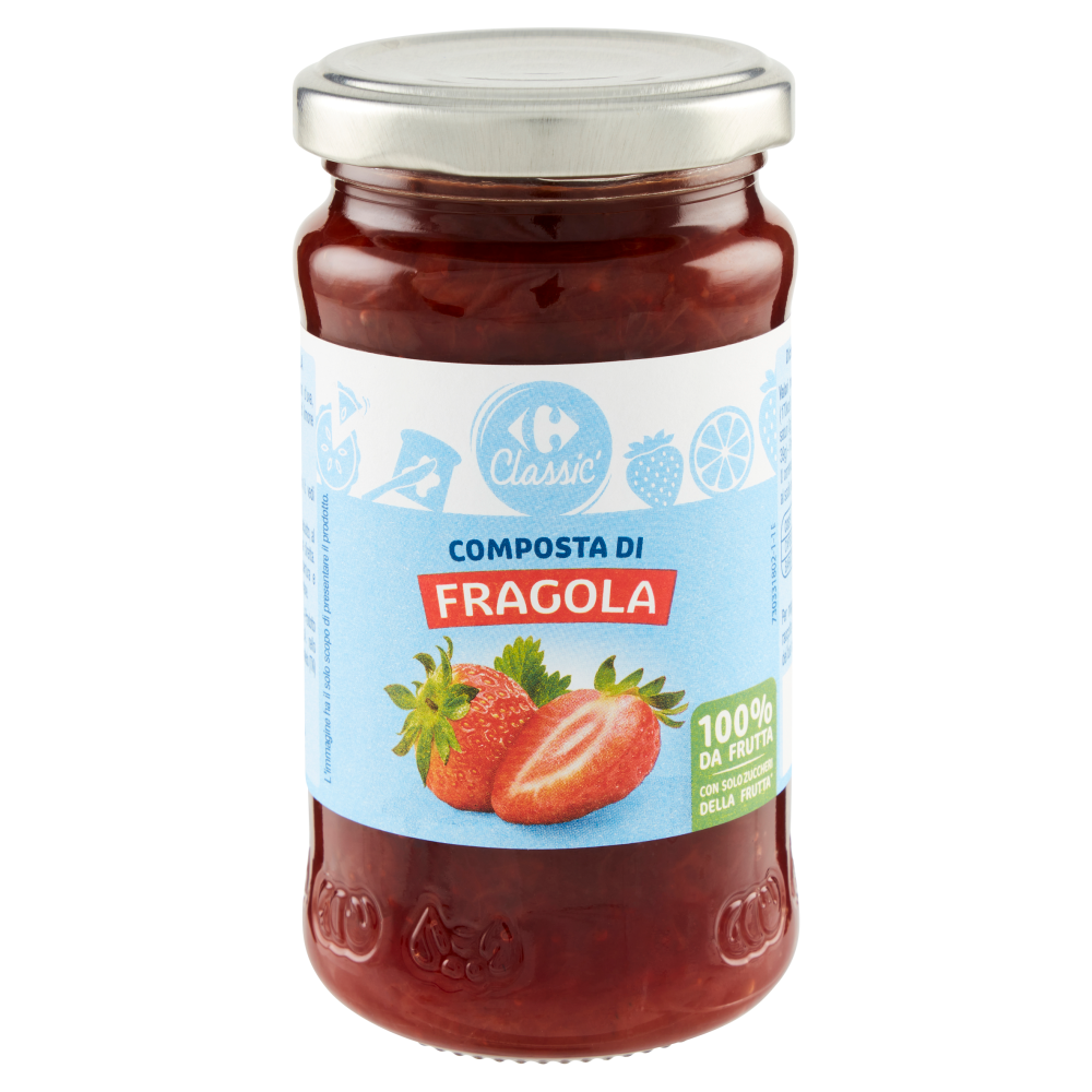 Carrefour Classic Composta di Fragola 240 g