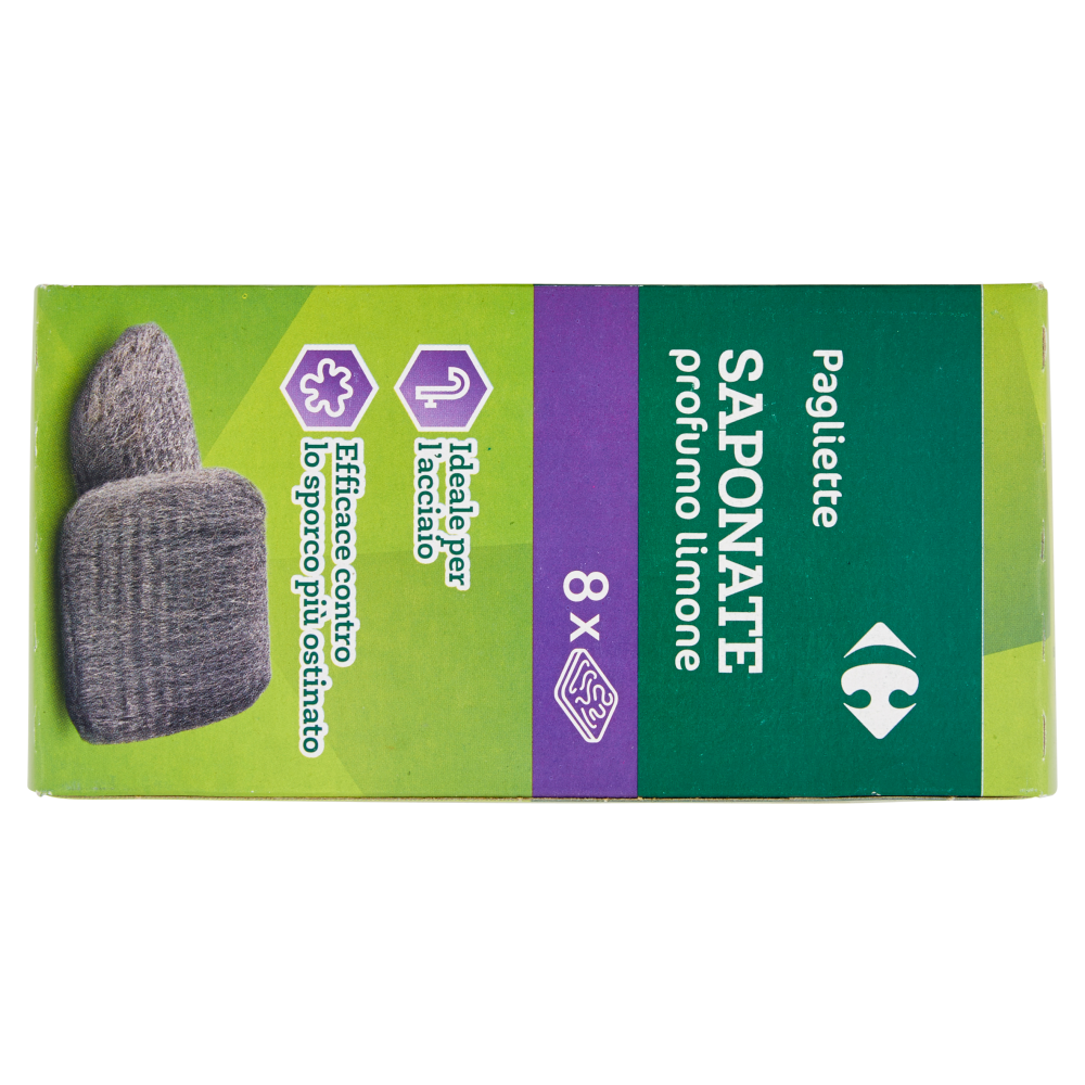 Carrefour Pagliette Saponate profumo limone 8 pz