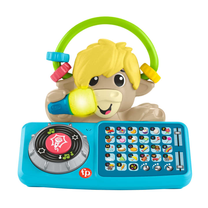 Fisher-Price Link Squad Animal Band Lello Il Torello Abc, Giocattolo Per L'Apprendimento Per Neonati Con Musica E Luci, Versione Italiana