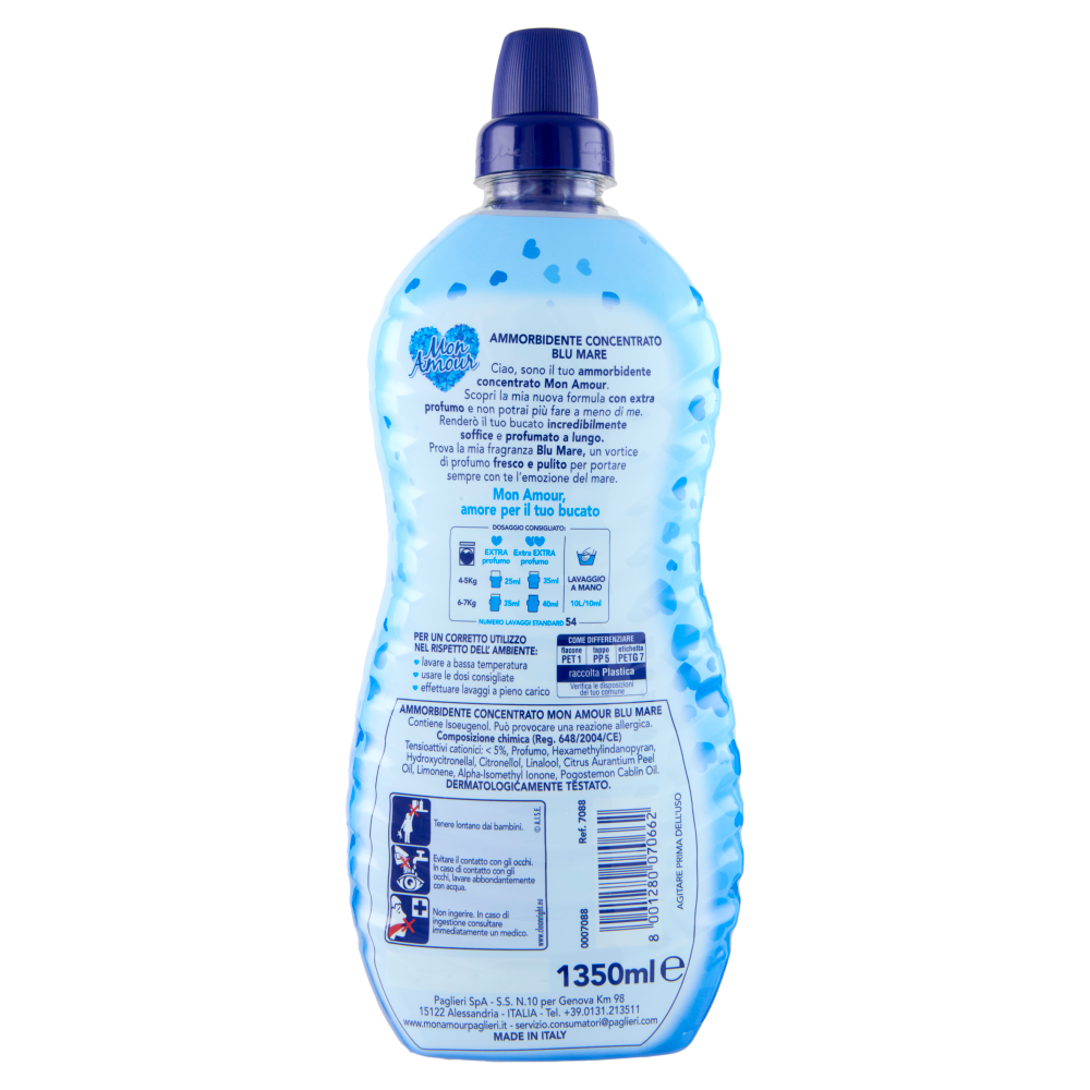 Mon Amour Ammorbidente Concentrato Blu Mare 1350 ml