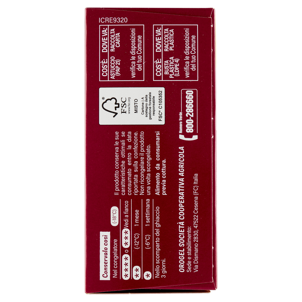 Orogel Crea Tu Mix di melanzane, olive e pomodorini semidry Surgelati 320 g