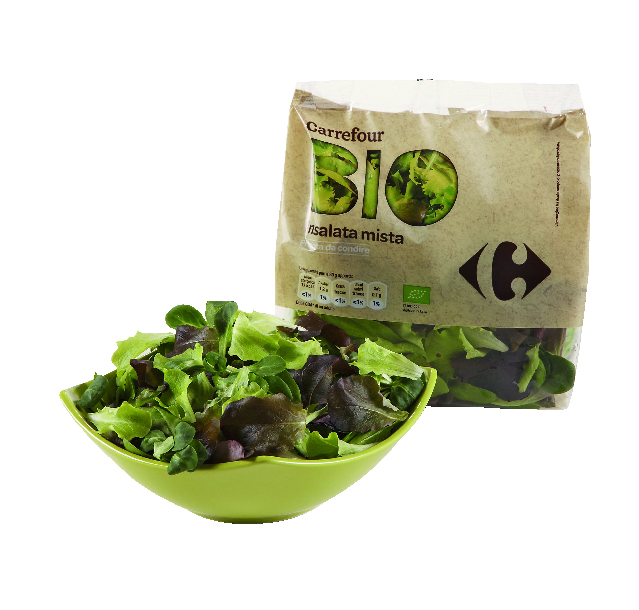 Carrefour Bio Insalatina mista 80 g
