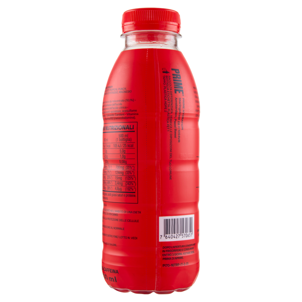 Prime Hydration Tropical Punch Flavour 500 ml