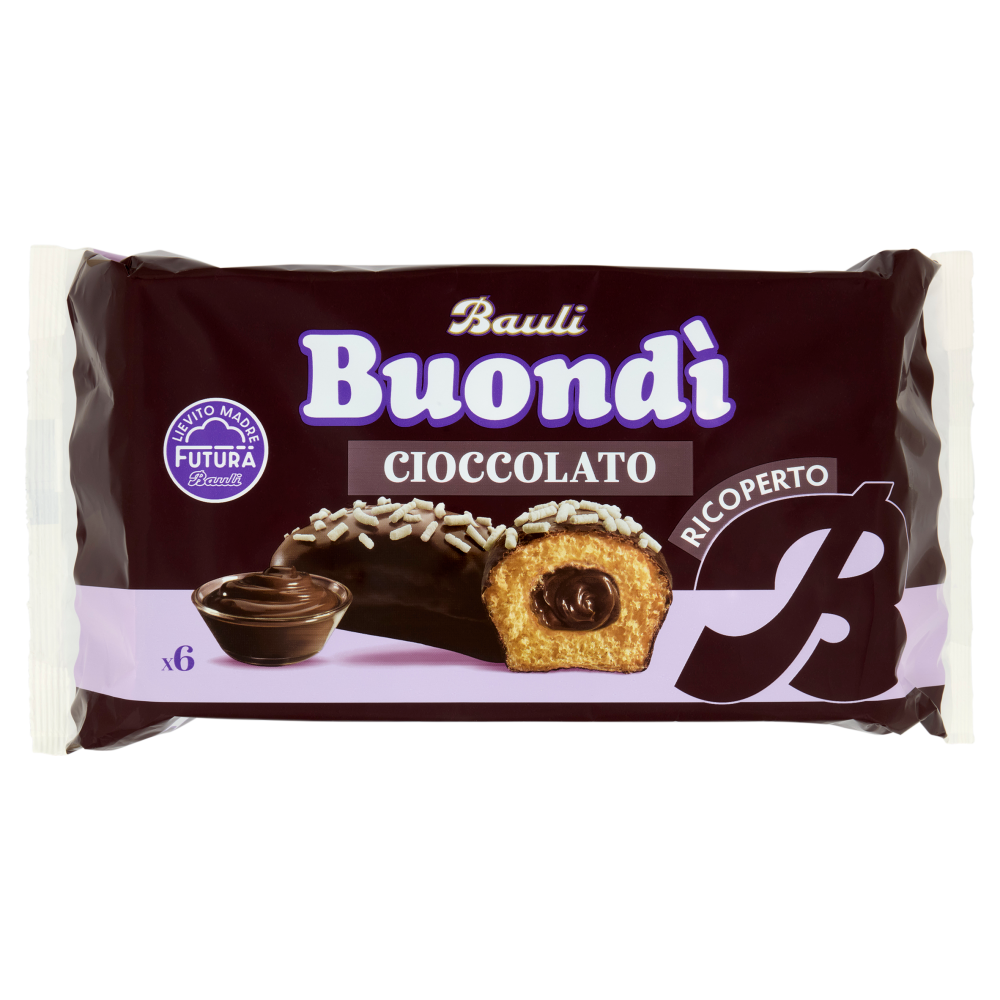 Bauli Buond&igrave; Cioccolato Ricoperto 6 x 46 g