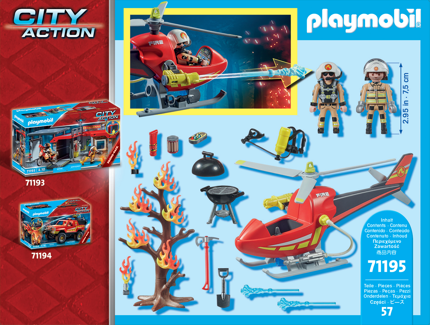 Playmobil City Action 71195 set da gioco