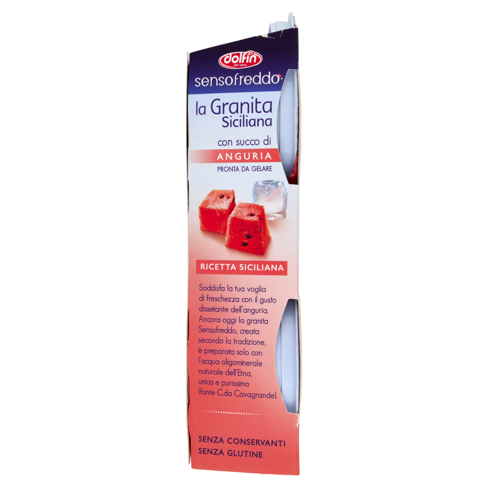 dolfin sensofreddo la Granita Siciliana con succo di Anguria 2 x 100 ml