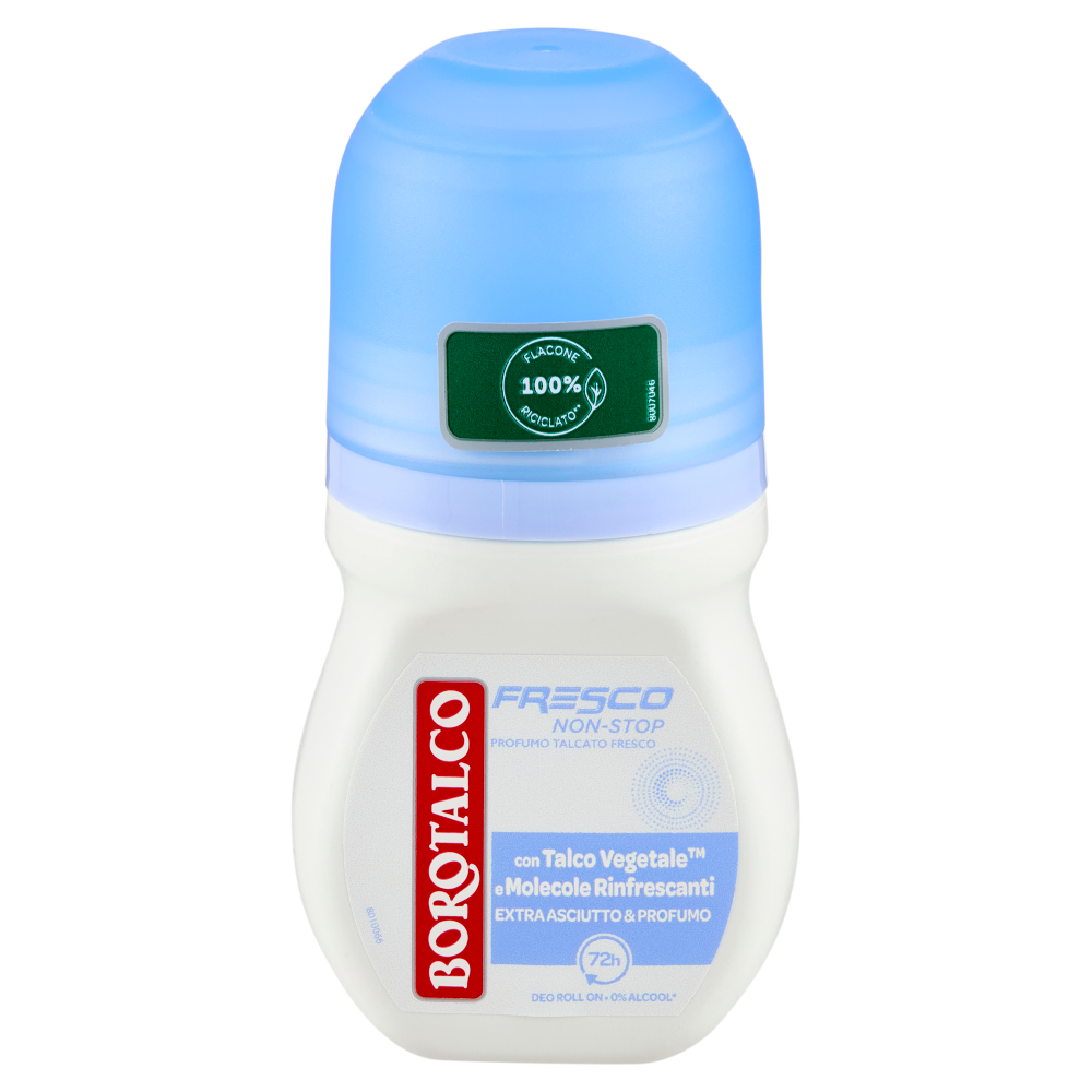 Borotalco Fresco Non-Stop Profumo Talcato Fresco Deo Roll On 50 ml
