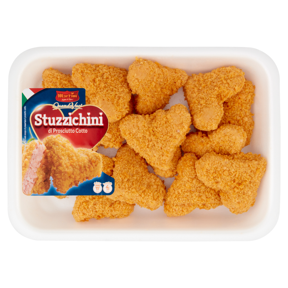 Martini QuandoVuoi Stuzzichini di Prosciutto Cotto 0,500 kg