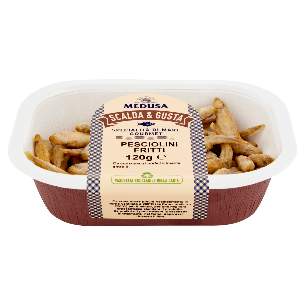 Medusa Scalda & Gusta Pesciolini Fritti 120 g