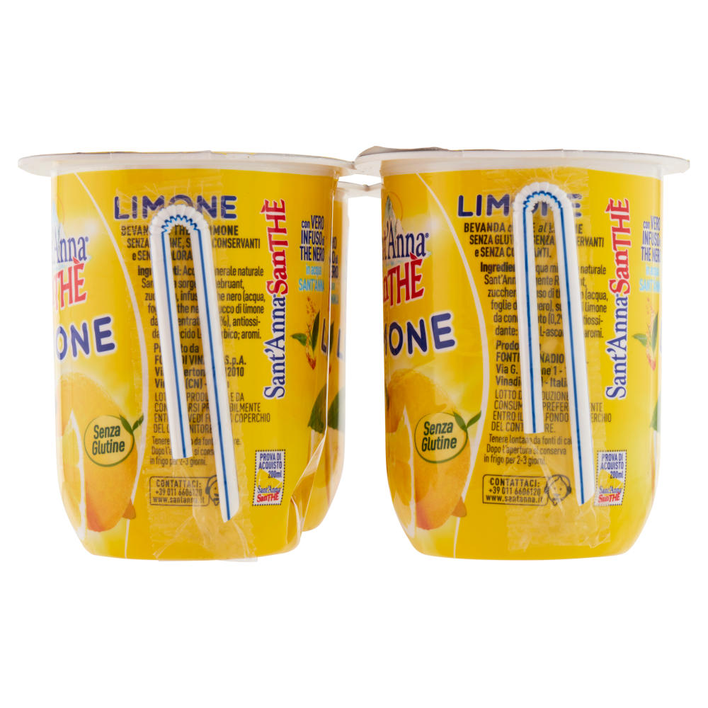 SanThè Sant'Anna Limone 4 x 200 ml