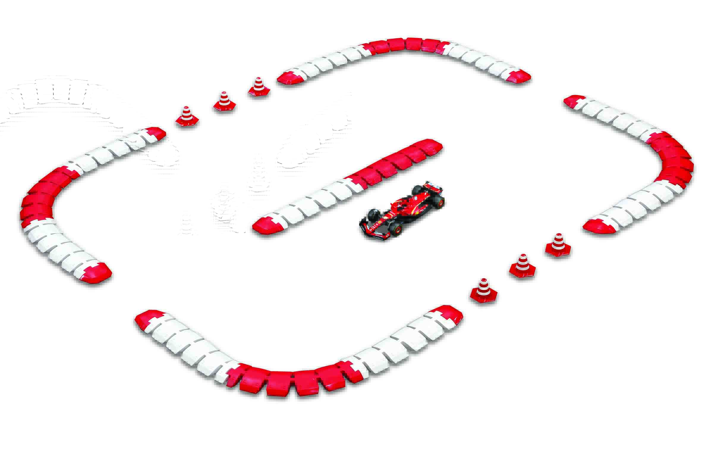 Maisto RC Formula Racing Ferrari SF-24 1:41 con pista