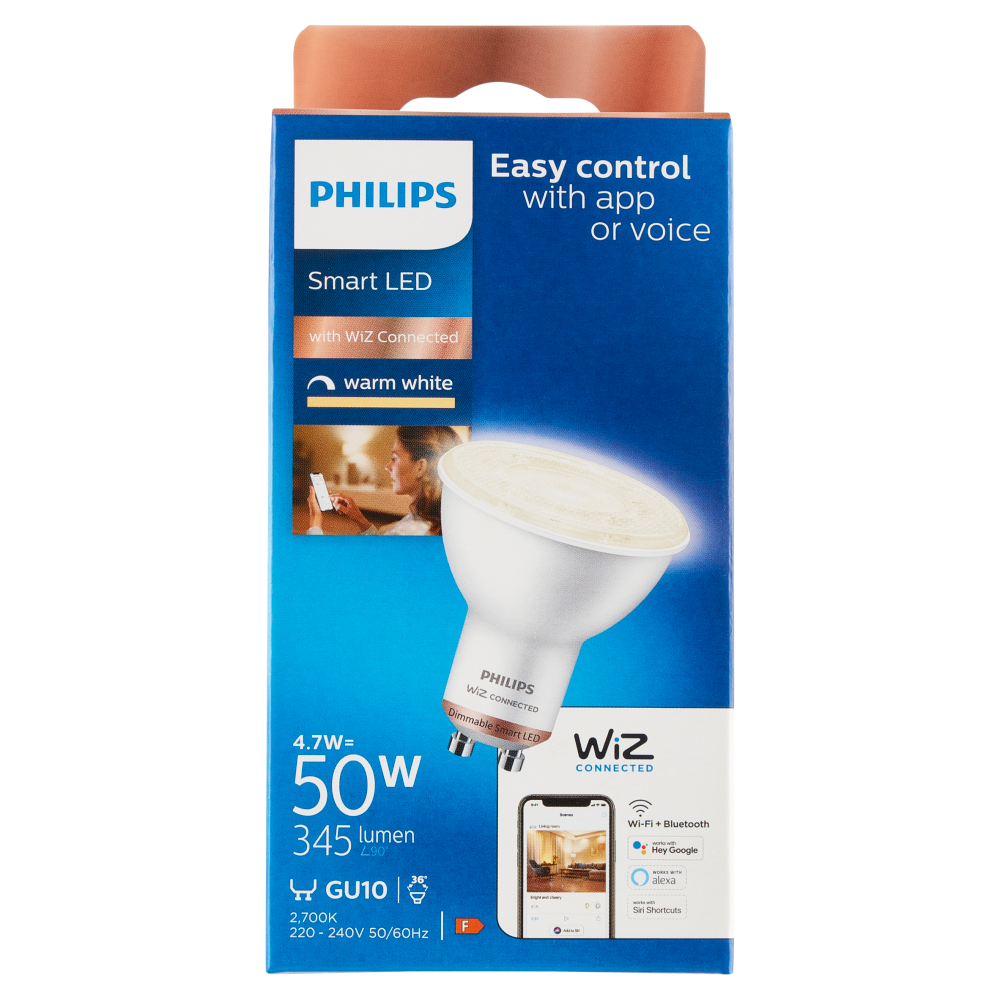 Philips Smart DIM Faretto 50W GU10