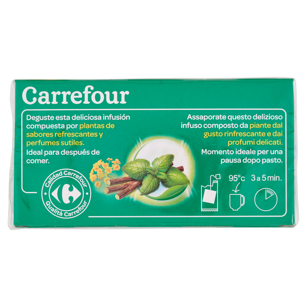 Carrefour Infuso dopopasto 20 filtri 40 g